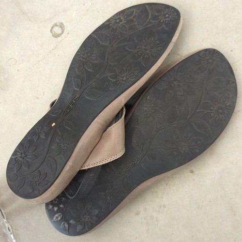 Keen Men's Taupe Leather Summer Sandals Size 11 - Picture 5 of 5