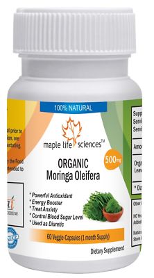 BIO Moringa Oleifera Blatt Kapseln rein & hochwertig