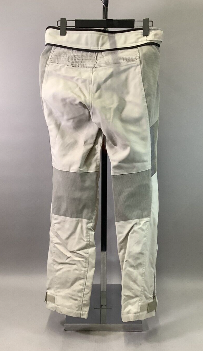 BMW Motorrad Airflow White Motorcycle Touring Pants Size EU48 | eBay