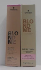 Schwarzkopf BLOND ME Blonde TONING Professional Hair Color ~ 2.02/2.11 fl oz
