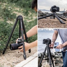 Light Weight Portable Carbon Fiber Video Camera Tripod Stand Arca Quick Release