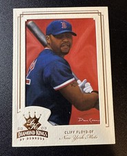 Cliff Floyd 2003 Donruss Diamond Kings Bronze Framed Foil Baseball Card #17