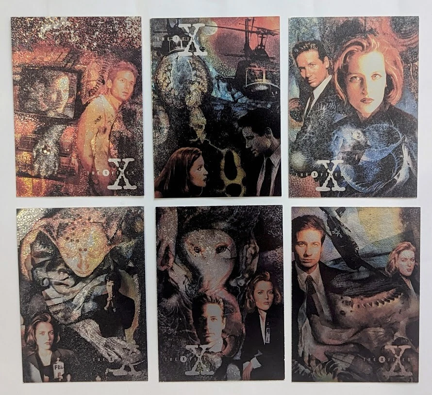 X-Files Topps 1996 Season 3 Complete Sets Base + Hologram + Etched Foil + Finest - Image 3 of 4