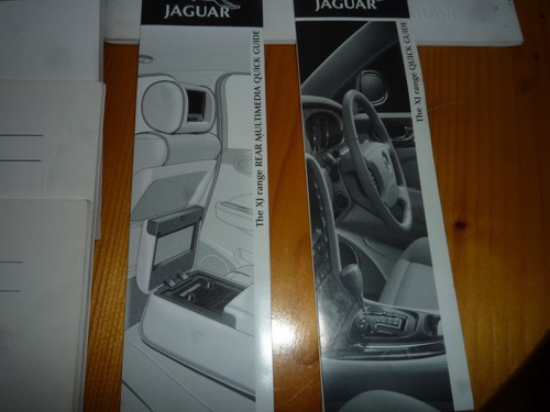 JAGUAR X350 XJ6 XJ8 XJR HANDBOOK PACK NO WALLET 2002 - Picture 5 of 5