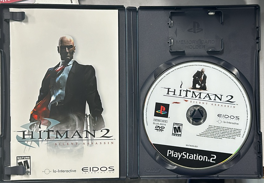 Hitman 2: Silent Assassin (Sony PlayStation 2 PS2) *CIB - (B127-32