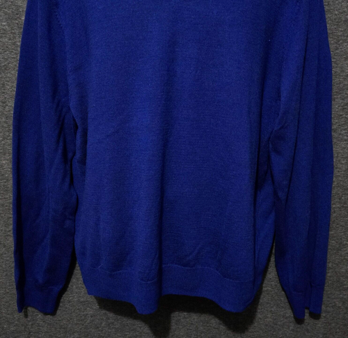 Jos A Bank Pullover Traveler Herren XL 100% Merinowolle Pulli V-Ausschnitt - Bild 3 von 10