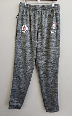 Nike Dri Fit NBA Authentics Los Angeles Clippers Sweat Pants Men's Size XL  Tall