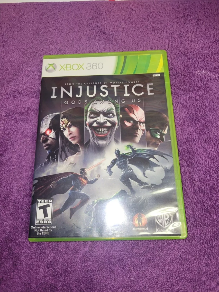 JOGO P/ XBOX 360 INJUSTICE GODS AMONG US ULTIMATE