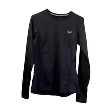 Baleaf Cycling Compression Shirt Black Base Layer Long Sleeve Women's Size Mediu