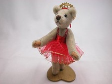 World of Miniature Bear By Theresa Yang 3.5" Ballerina Bear Silvana 797 CLOSING