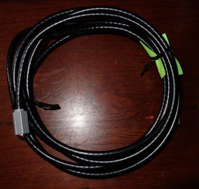 Black & Gray Comcast/Xfinity Coax Cable 9 Feet Long  - New