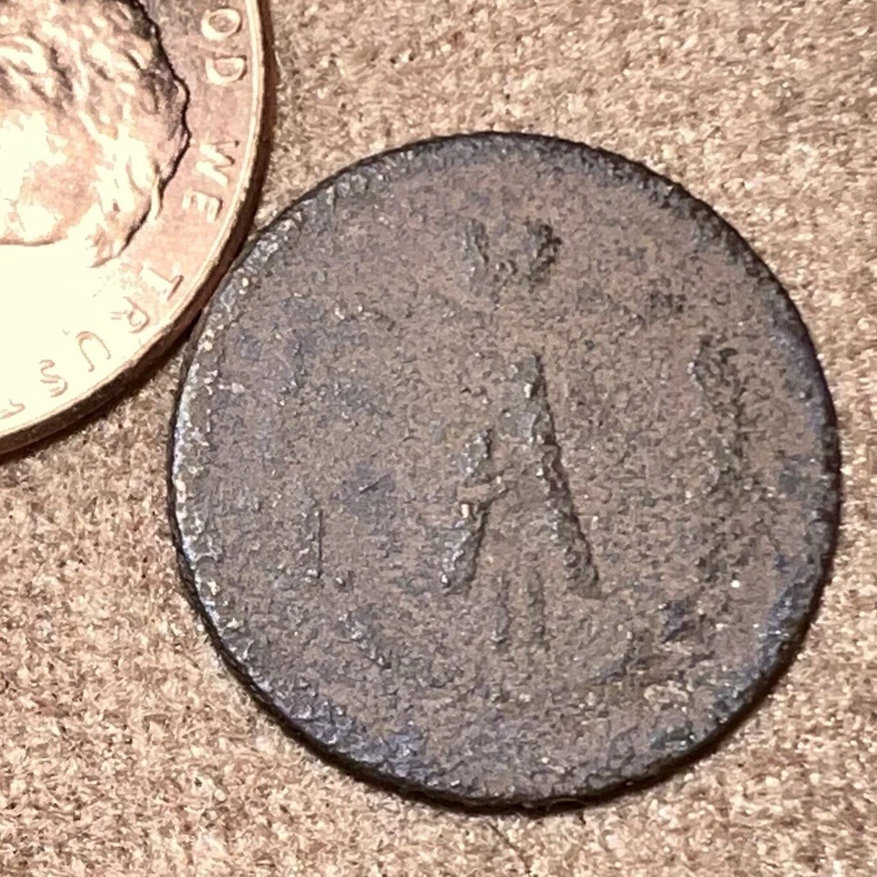 1974 1/2 Kopek OLD RUSSIAN IMPERIAL COIN ORIGINAL Alexander II Not Cleaned - Image 2 of 3