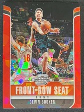 2018-19 Contenders Optic Devin Booker Red Cracked Ice Prizm Front-Row Seat #11