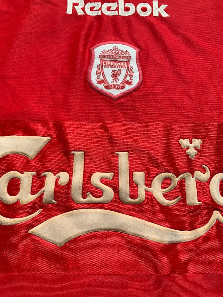 Liverpool 2000 - 2002 Home football shirt jersey Reebok size