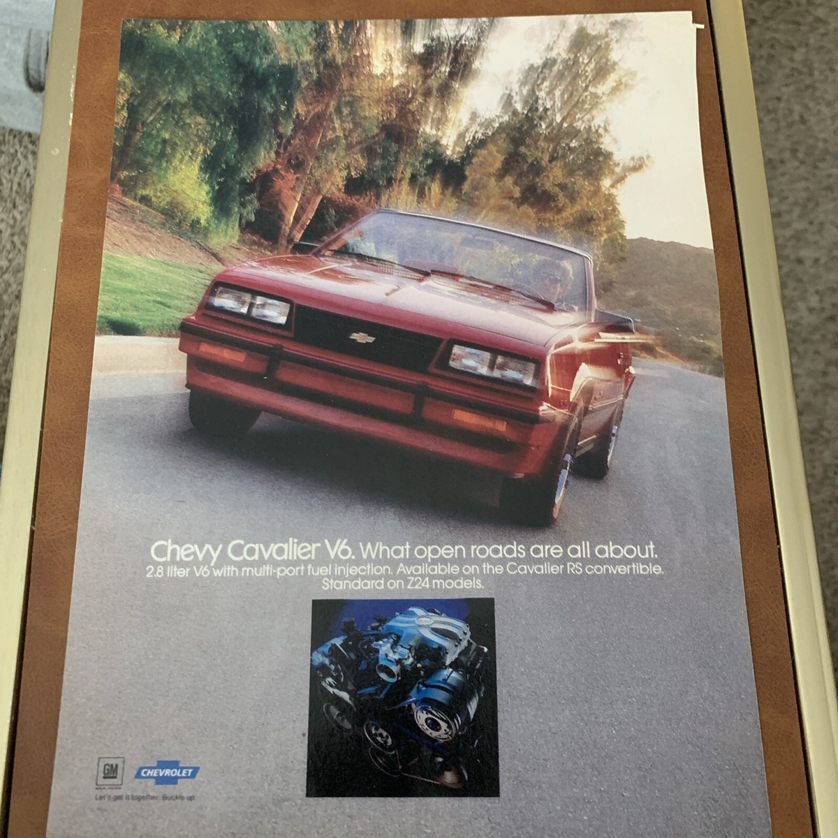 1983 Chevrolet Chevy Cavalier Convertible Z24 Classic Vintage