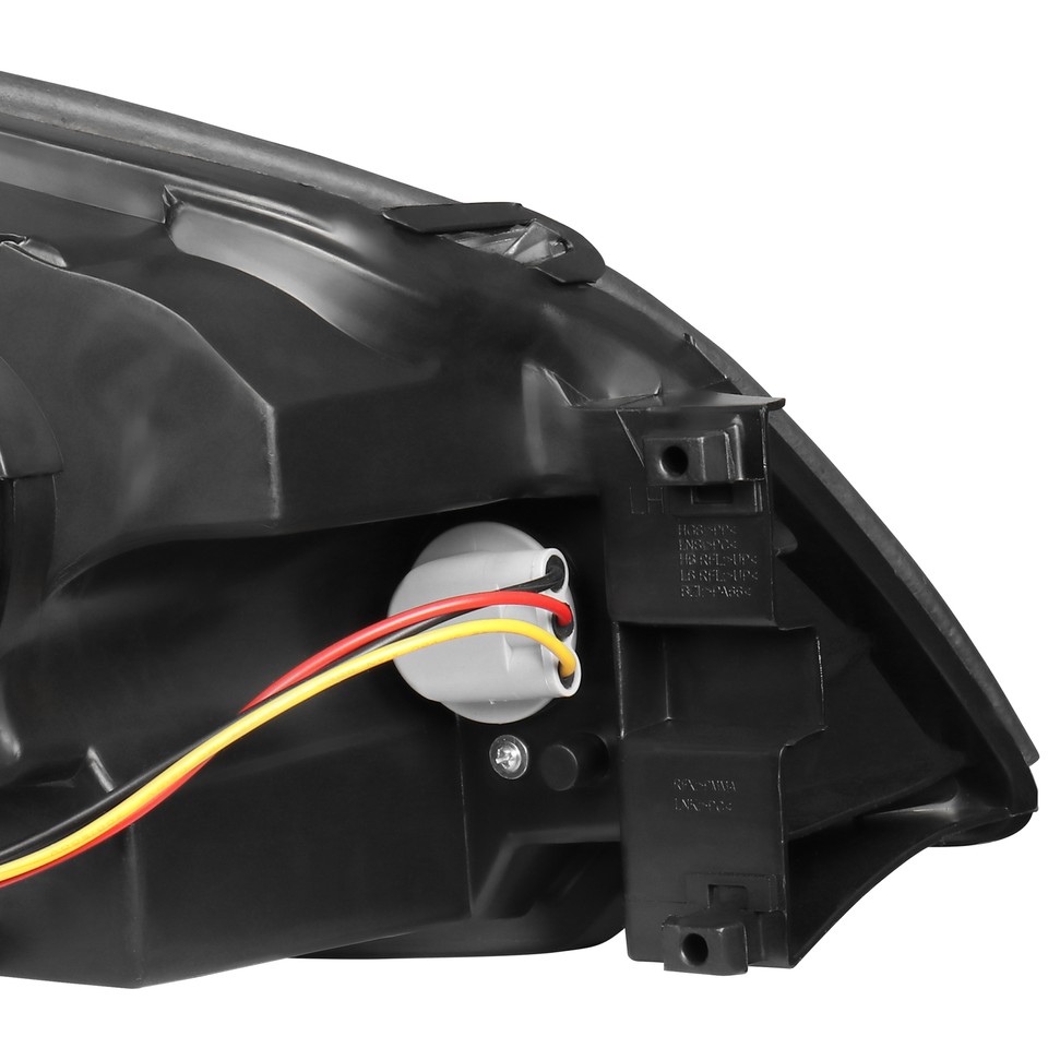 2X Black Housing Headlights Assembly For 0607 Chevy Monte Carlo 0613