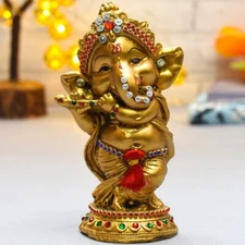Showpiece Ganesh Statue Diwali Gifts Item For Home Decorations Set of 1 Piece