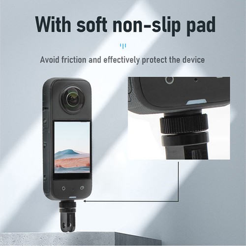 1/4”Screw Tripod Mount Adapter Aluminum Alloy Fit for Insta360 ONE X R X2 Camera - Picture 8 of 11