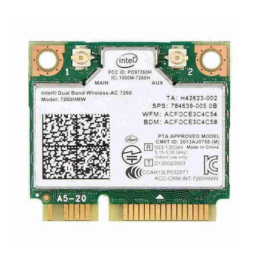 For Intel 7260HMW Dual band wireless-AC 867Mbps 802.11ac 4.0 PCI-E USNEW L3Z1 - Bild 4 von 12