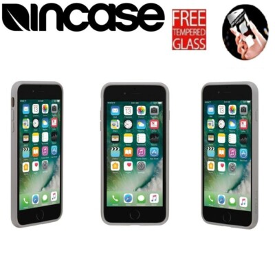 Incase Pop Hülle für IPHONE 8 Plus 7 Plus Stoßfest Hülle + Hartglas Lavendel