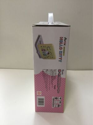 Hello Kitty Model AVOX 9-inch Portable DVD Player Model Yellow ADP