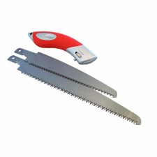 Mauk Hands&auml;ge Metall Kunststoff Multis&auml;ge 2x S&auml;gebl&auml;tter 25/20 cm S&auml;ge