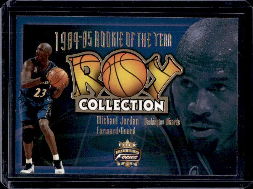 2001-02 Fleer Focus Michael Jordan ROY Collection #12 Wizards
