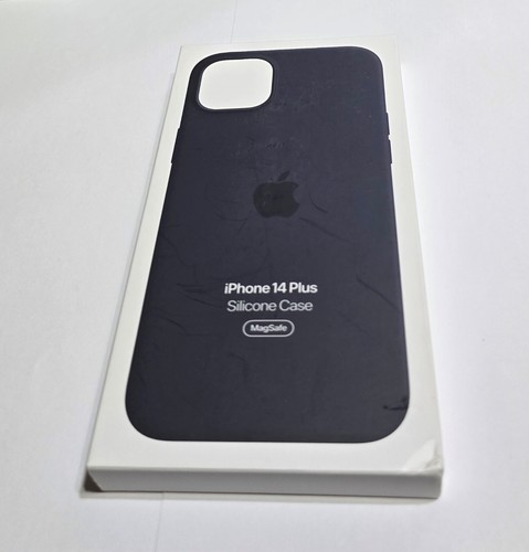 NEW OEM Midnight Apple iPhone 14 PLUS MagSafe Silicone Case MPT33ZM/A - SEALED - Picture 3 of 8