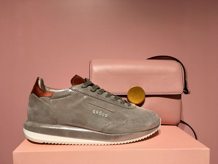 GHOUD VENICE NEW Leather Sneakers METALLIC Size 39 MADE IN