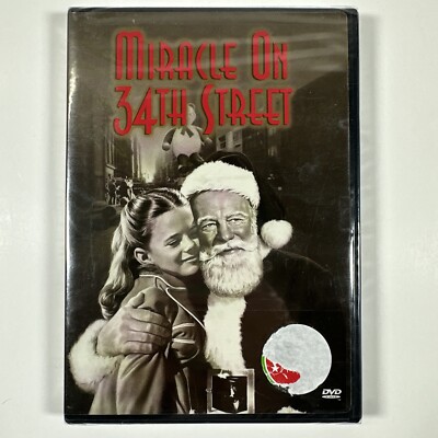 Miracle On 34th Street On DVD Maureen O'hara Natalie Wood BRAND NEW & SEALED