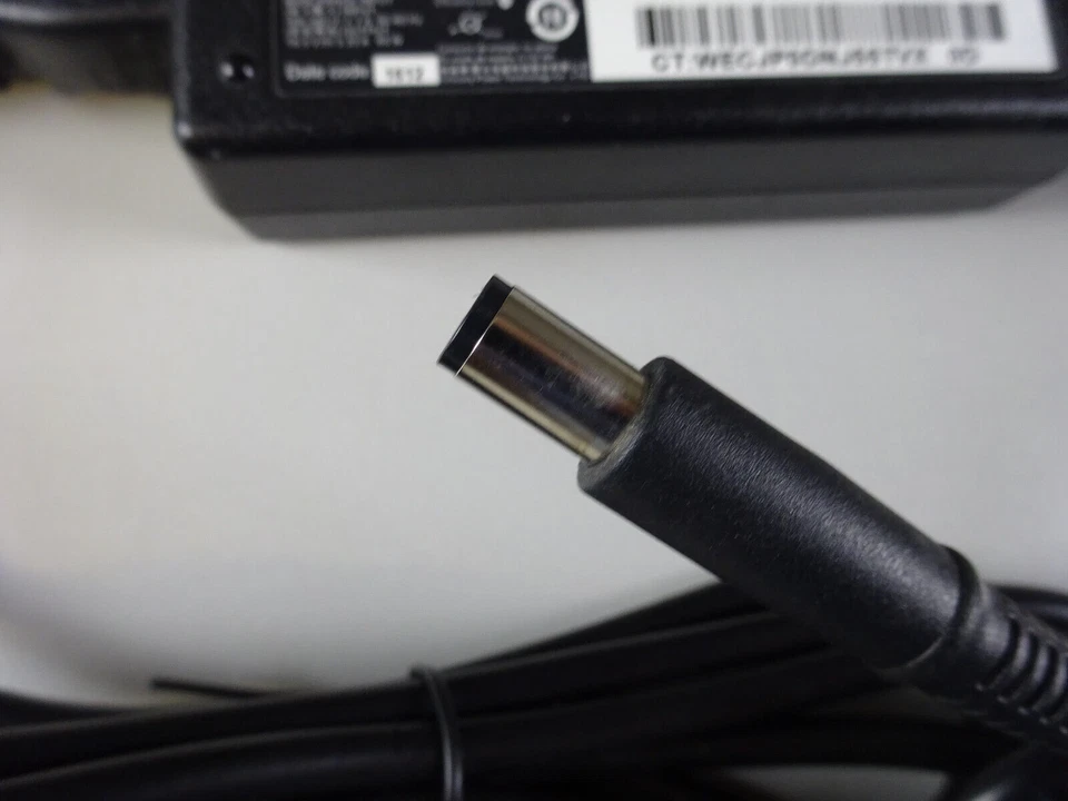 Orig. HP 65 Watt Netzteil schwarzer Stecker 7,4mm x 5mm, Mittel PIN 19,5V 3.33A - Bild 3 von 3