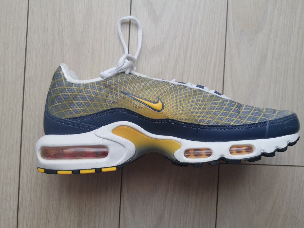 nike tn wave grid yellow