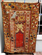 An Antique Turkish Prayer Rug