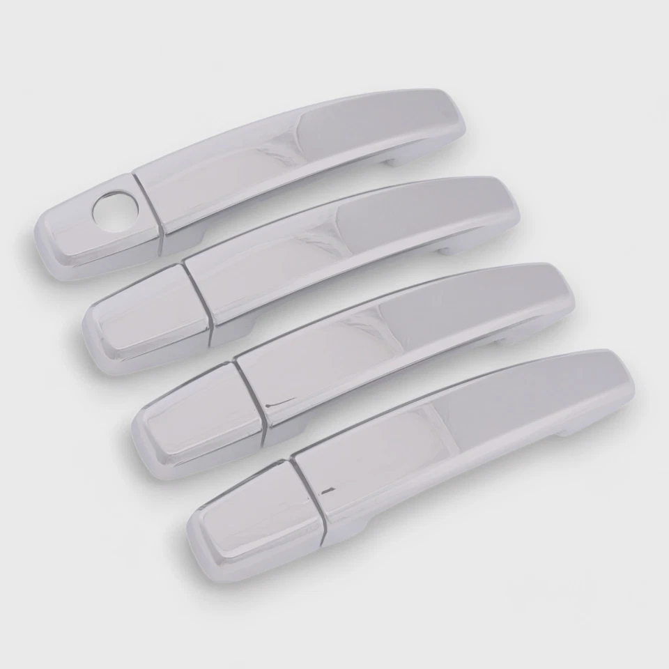 Cubierta patentada de manija de puerta cromada a presión para Buick Encore 13-19 SIN LLAVE INTELIGENTE Foto 2 de 4