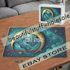 1000 piece jigsaw puzzle Moon Profile Cosmic Night Style celestial