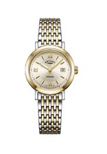 Image of New Ladies Rotary Two Tone ‘windsor’  date Quartz Watch LB05301/09 *no box