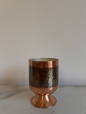  ECHTER Kupfer Wasserkelch Kelch Tasse