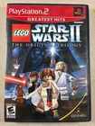 CIB PS2 Lego Star Wars II The Original Trilogy Video Game Complete w/ Manual