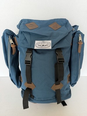 Polar Dark Teal Blue Canvas Rucksack Durable Outdoors, School, Hiking, Outdoors