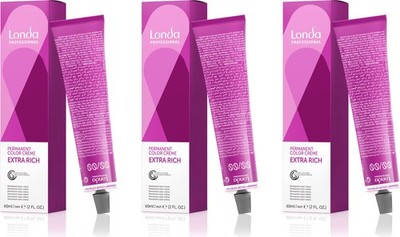 Londa Londacolor 6/16 Dunkelblond asch-violett 3x60 ml