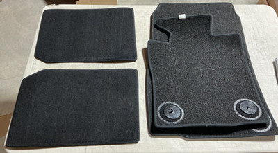 2012-2016 Mini Cooper Countryman Genuine Black Carpet Front & Rear Floor Mat Set