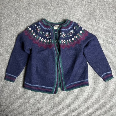 Vintage 90s Northern Reflections Kids Cardigan Sweater XL TG