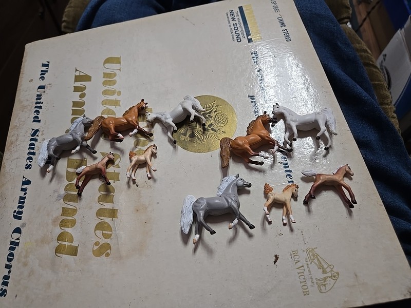 1996 Empire Mini Micro Grand Champions Arabian Horse Set, Two Sets Lot Of 10 