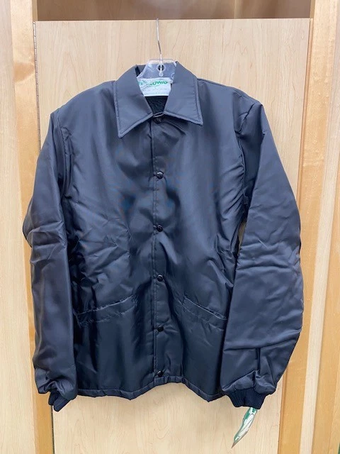 Vintage 70s Streetwear Mens HOLLOWAY Sideline Coaches Windbreaker Jacket USA NWT image 2