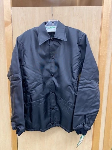 Vintage 70s Streetwear Mens HOLLOWAY Sideline Coaches Windbreaker Jacket USA NWT image 2