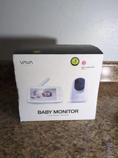 VAVA 5" 720P HD Video Baby Monitor w/ Night Vision, Zoom/Pan/Tilt, 2-Way Audio