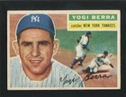 #110 YOGI BERRA, Yankees (GB) - 1956 Topps: VG-EX, no creases, sm.scratch 251193