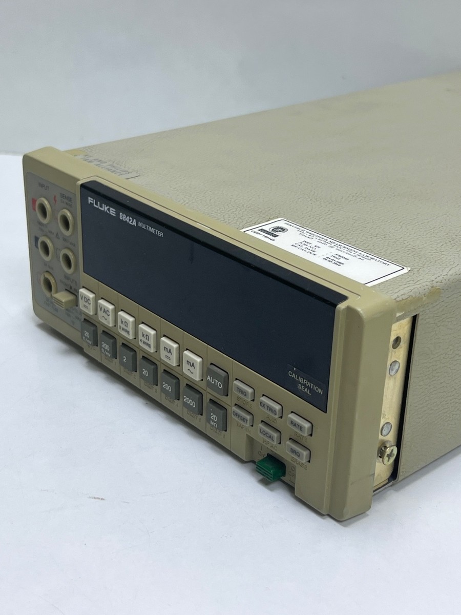 て*！様 (2)FLUKE 8842A デジタルマルチメーター中古 Fluke 8842A Digital Bench Multimeter for sale online | eBay