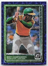 2025 Donruss #42 Bert Campaneris Optic Blue Velocity