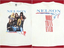 1991 Nelson Rock Band More Than Ever T-Shirt